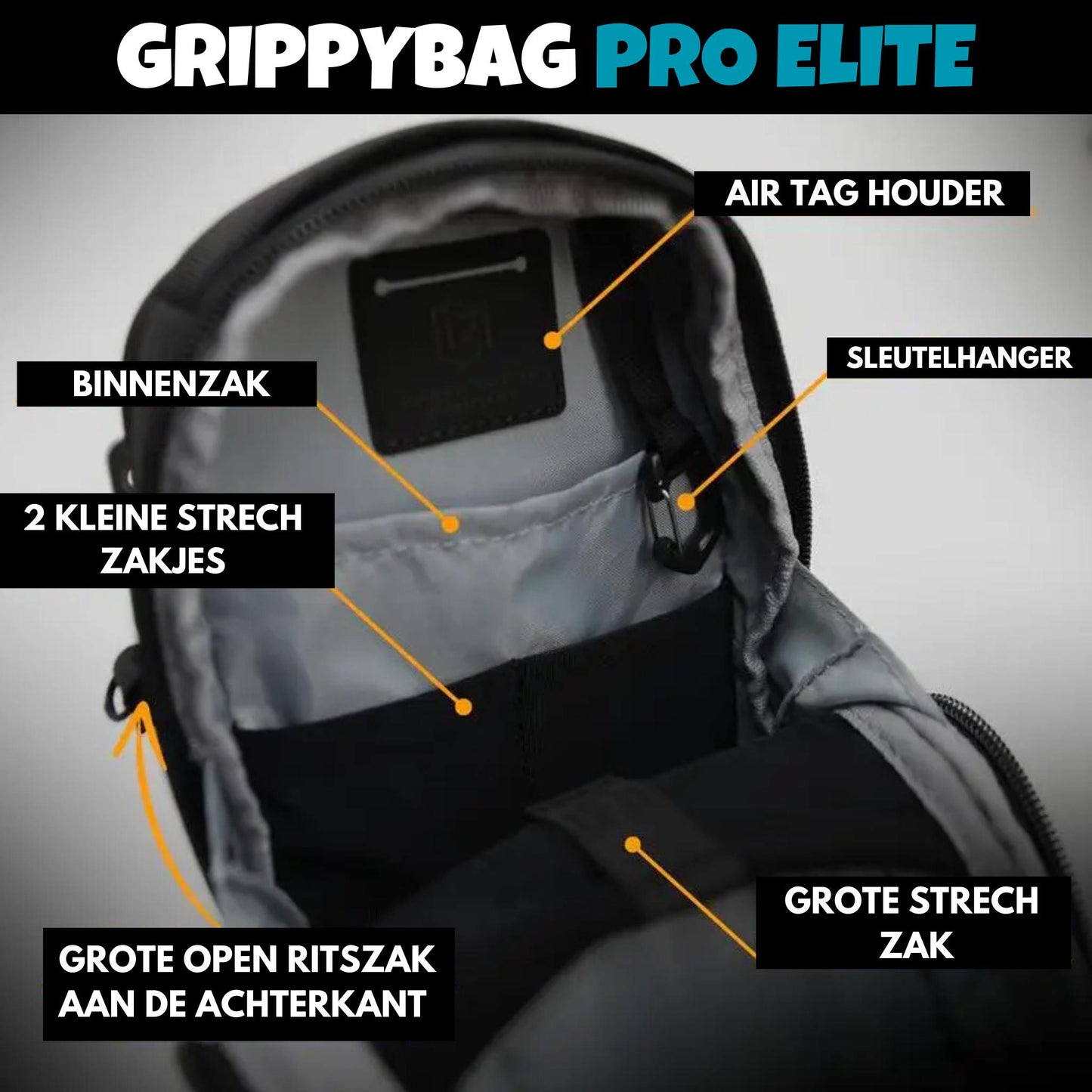 GRIPPYBAG PRO ELITE - MAGNETISCHE ORGANIZER